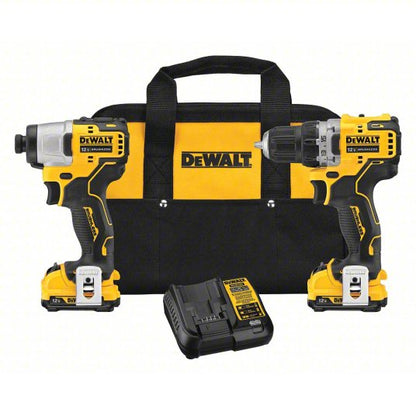 Tool Combination Kit: 2 Tools, Drill/Impact Driver, 12 V DC Volt, Battery Included