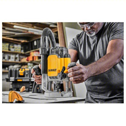 Router: Full-Size, Plunge Base, 3 hp, Variable Speed, 22,000 RPM, 1/4 in_1/2 in Collet
