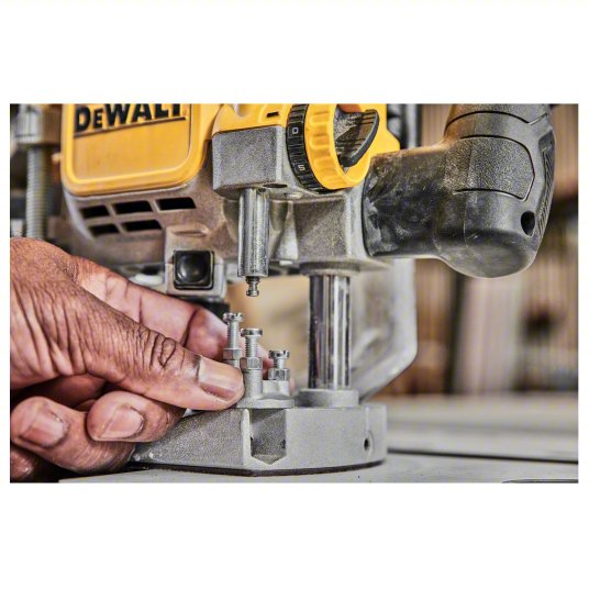 Router: Full-Size, Plunge Base, 3 hp, Variable Speed, 22,000 RPM, 1/4 in_1/2 in Collet