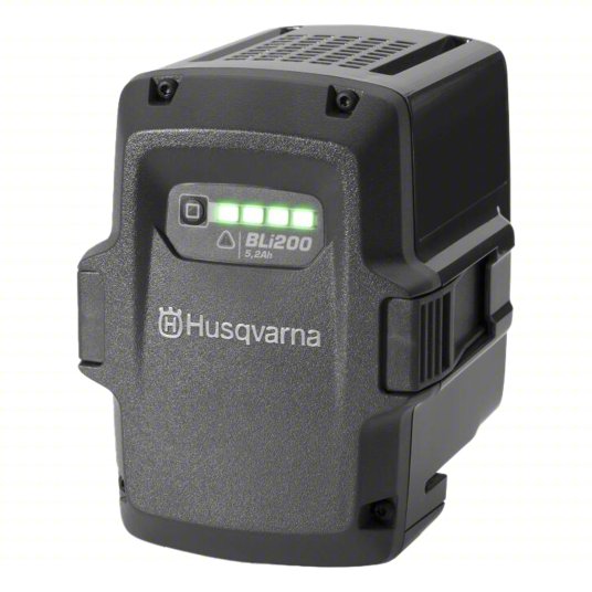 Battery: Husqvarna, 1 Batteries Included, 5 Ah Battery Capacity, BLi, 36 V, (1) Battery, Li-ion