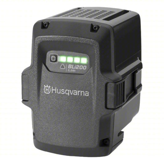 Battery: Husqvarna, 1 Batteries Included, 5 Ah Battery Capacity, BLi, 36 V, (1) Battery, Li-ion