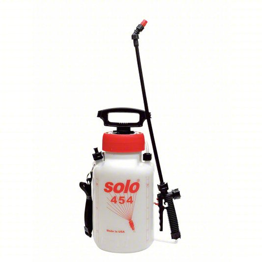 Handheld Sprayer: Spot, 1 1/2 gal Tank, Poly Tank, 20 ft Max Spray Distance, 45 psi, Adj Nozzle