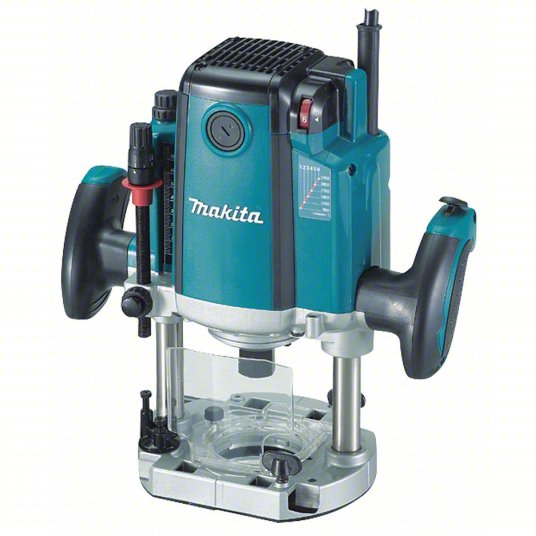 Router: Full-Size, Plunge Base, 3.25 hp, Variable Speed, 22,000 RPM, 1/4 in_1/2 in Collet