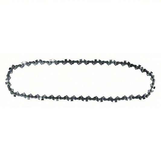 Chainsaw Chain: 12 in Compatible Bar Lg, 3/8 in, 0.04 in Gauge, 46 Links, 4 1/2 mm File Size