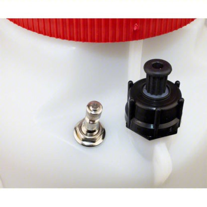 Handheld Sprayer: Spot, 1 1/2 gal Tank, Poly Tank, 20 ft Max Spray Distance, 45 psi, Adj Nozzle