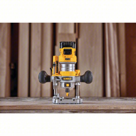 Cordless Compact Router: 20V MAX*, Bare Tool, Fixed Base, 1.25 hp, 25,500 RPM, 1/4 in Collet
