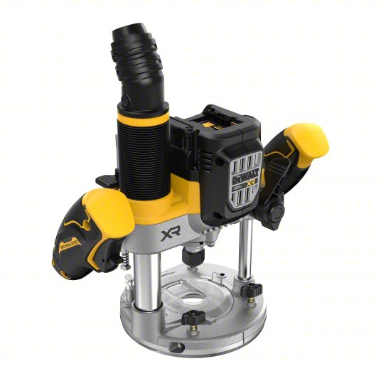 Cordless Compact Router: 20V MAX*, Bare Tool, Plunge Base, 2.2 hp, 23,000 RPM, 1/4 in Collet
