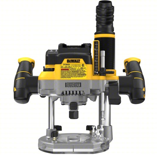 Cordless Compact Router: 20V MAX*, Bare Tool, Plunge Base, 2.2 hp, 23,000 RPM, 1/4 in Collet