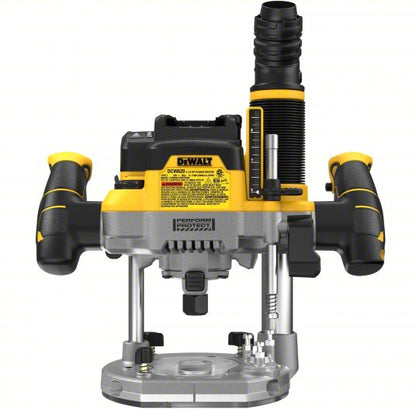Cordless Compact Router: 20V MAX*, Bare Tool, Plunge Base, 2.2 hp, 23,000 RPM, 1/4 in Collet
