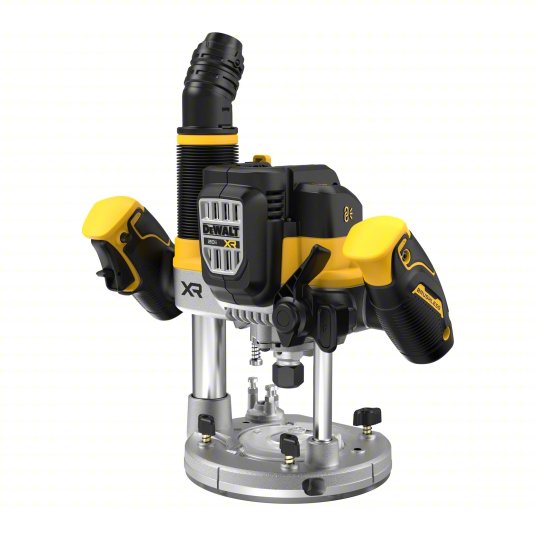 Cordless Compact Router: 20V MAX*, Bare Tool, Plunge Base, 2.2 hp, 23,000 RPM, 1/4 in Collet