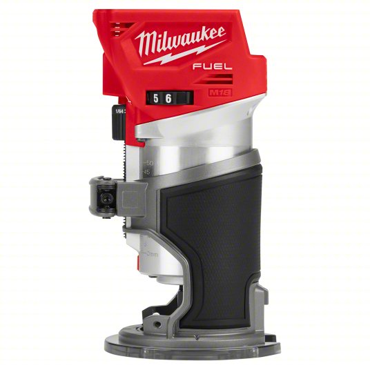 Cordless Compact Router: M18, Bare Tool, Fixed Base, 1.25 hp, 31,000 RPM, 1/4 in Collet