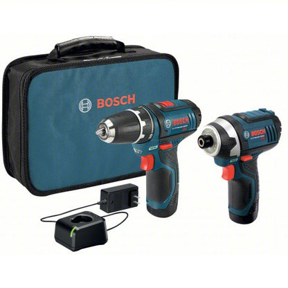 Tool Combination Kit: 2 Tools, Drill/Impact Driver, 12 V DC Volt, Battery Included