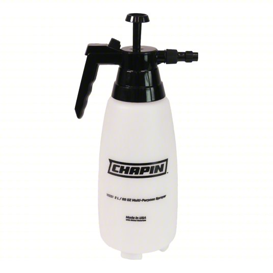 Handheld Sprayer: Spot, 1/2 gal Tank, Poly Tank, 20 ft Max Spray Distance, 60 psi, Adj Nozzle