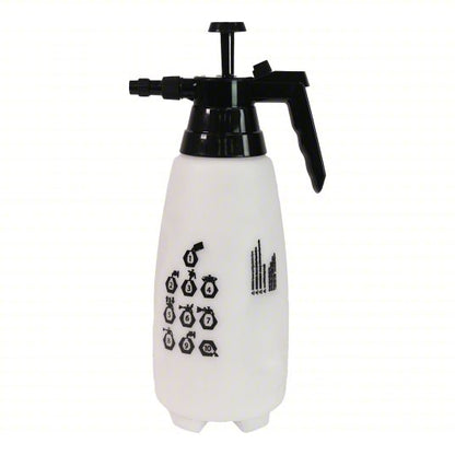 Handheld Sprayer: Spot, 1/2 gal Tank, Poly Tank, 20 ft Max Spray Distance, 60 psi, Adj Nozzle