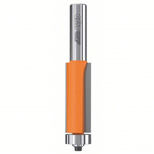 Trim Profile Router Bit: Fractional Inch, Carbide Tipped, 3/4 in Cutter Dia., 2 Flutes