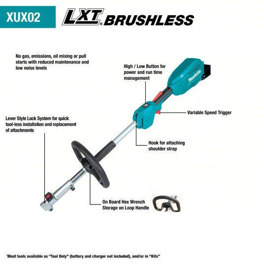 Battery-Powered Combination Kit: LXT®, Blower and Trimmer, 111 mph Blower Max Air Speed