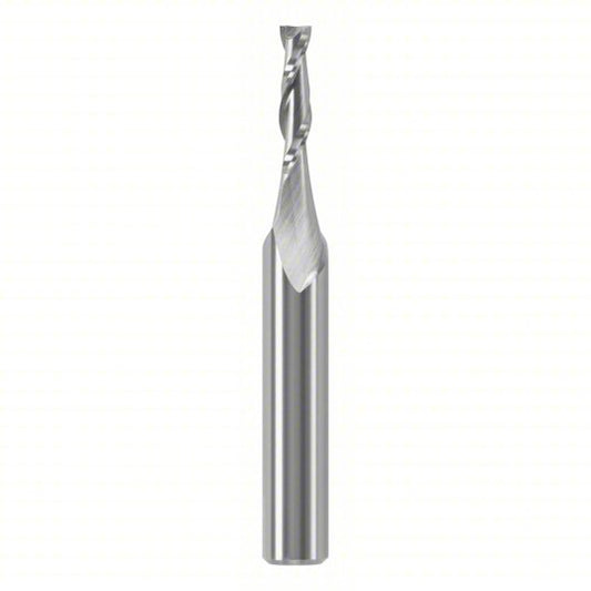 Straight Cut Profile Router Bit: Fractional Inch, Carbide Tipped, 1/8 in Cutter Dia., 2 Flutes