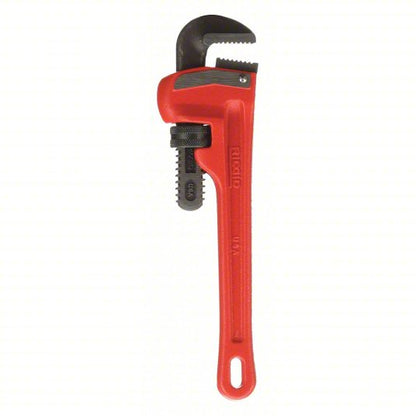 I-Beam Wrench 1 1/2 in Jaw Capacity, Serrated, 10 in Overall Lg, I-Beam