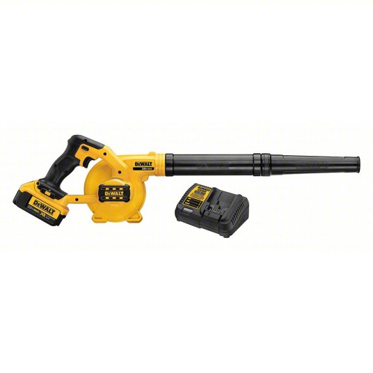 Battery-Powered Handheld Leaf Blower Kit: 20V MAX, 100 cfm Max. Air Flow, 4.0 Ah