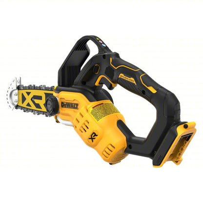 Battery-Powered Chainsaw: 8 in Bar Lg, Rear Handle, Auto Chain Oiler, 20 V, Battery-Powered