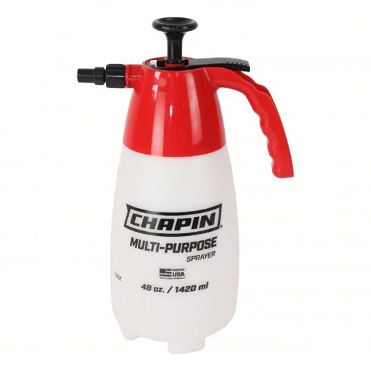 Handheld Sprayer: Spot, 1/2 gal Tank, Poly Tank, 25 ft Max Spray Distance, 40 psi, Adj Nozzle