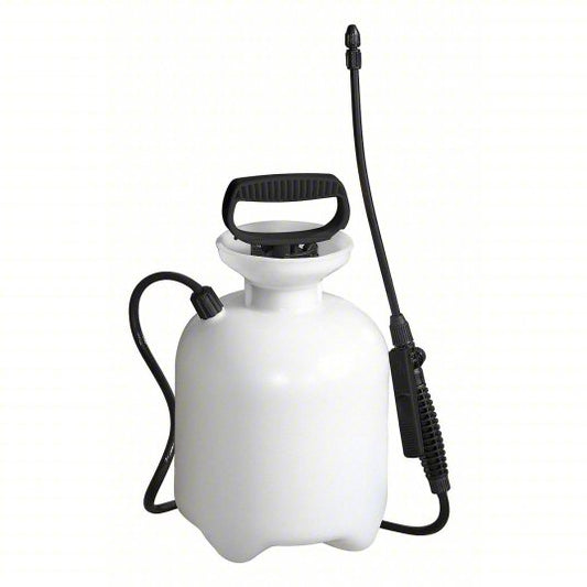 Handheld Sprayer: 1 gal Tank, Poly Tank, 19 7/10 ft Max Spray Distance, 45 psi