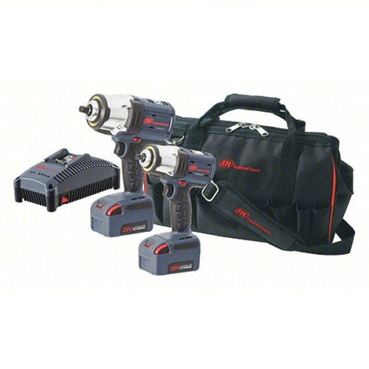 Impact Wrench Kit: 20 V DC Volt, Battery Included, 1 Chargers Included, IQV20™
