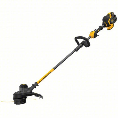 Battery-Powered String Trimmer Kit: 15 in Cutting Wd, Straight Shaft, 45 in Shaft Lg, 3.0 Ah
