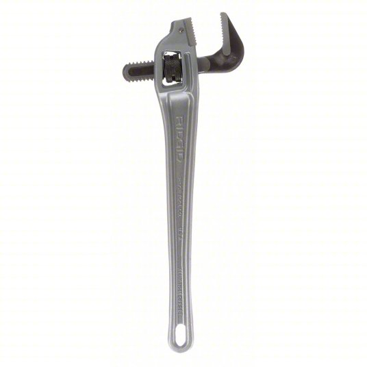 I-Beam Wrench 2 1/2 in Jaw Capacity, Serrated, 18 in Overall Lg, I-Beam