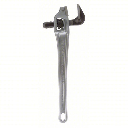 I-Beam Wrench 2 1/2 in Jaw Capacity, Serrated, 18 in Overall Lg, I-Beam