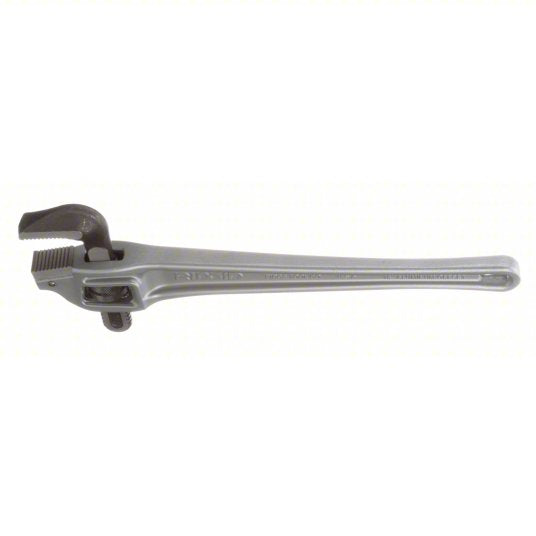 I-Beam Wrench 2 1/2 in Jaw Capacity, Serrated, 18 in Overall Lg, I-Beam