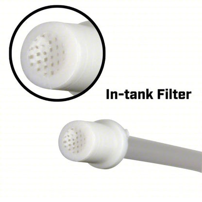 Handheld Sprayer: Spot, 1/2 gal Tank, Poly Tank, 25 ft Max Spray Distance, 40 psi, Adj Nozzle