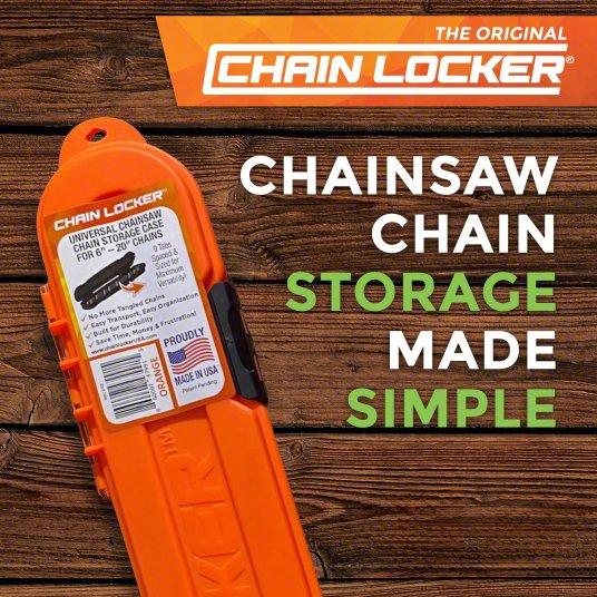 Chainsaw Chain Case: For use with: 6 to 20 in Chains