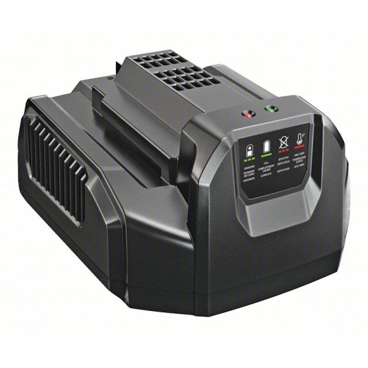 Battery Charger: EGO, For Li-ion Battery Chemistry, For 56V Battery Volt, (1) 56V, Rapid, 120V
