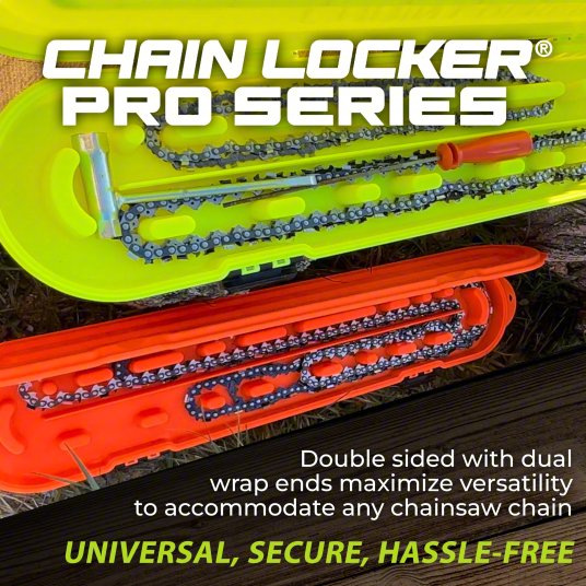 Chainsaw Chain Case: For use with: 12 to 60 in Chains, 32 3/4 in Overall Lg