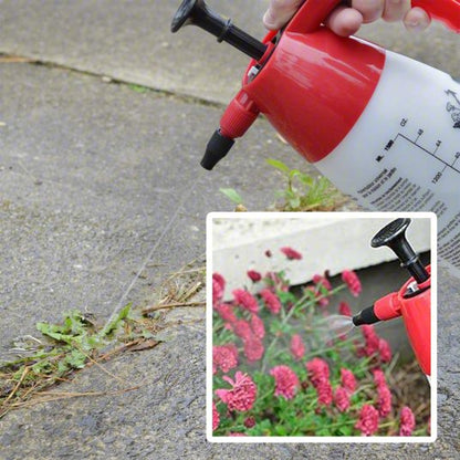 Handheld Sprayer: Spot, 1/2 gal Tank, Poly Tank, 25 ft Max Spray Distance, 40 psi, Adj Nozzle