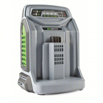 Battery Charger: EGO, For Li-ion Battery Chemistry, For 56V Battery Volt, (1) 56V, Rapid, 120V