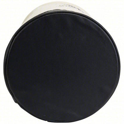 Bucket Bag: 22 in H, White, Canvas, 0 Pockets, Drawstring, Single Handle With Snap Hook