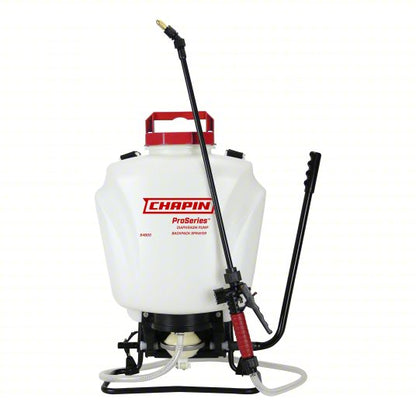 Backpack Sprayer: For Lawn, Garden and Agriculture, Mix-in-Tank, 4 gal Tank Capacity