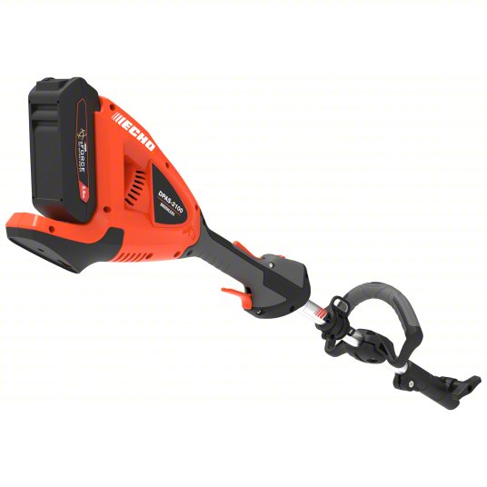 Battery-Powered String Trimmer Kit: 14 to 16 in Cutting Wd, Straight Shaft, 59 in Shaft Lg