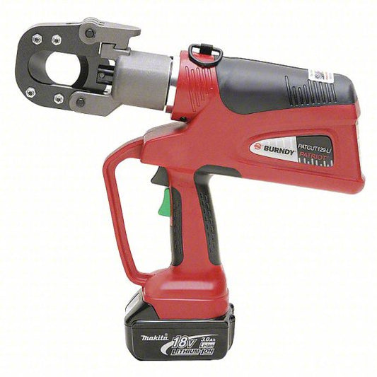 Cable Cutter: Makita 18V LXT, Pistol Grip, Guillotine, Includes Batteries, 3 Ah