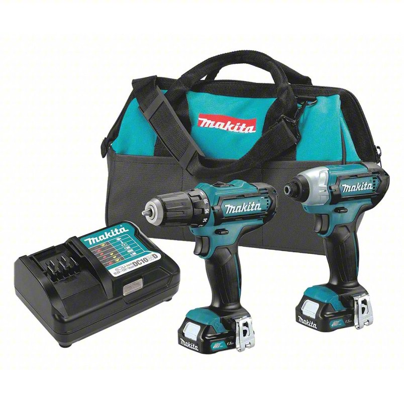 2 Tools, Drill/Impact Driver, 12 V DC Volt, Battery Included