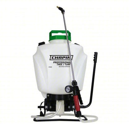 Backpack Sprayer: For Lawn, Garden and Agriculture, Mix-in-Tank, 4 gal Tank Capacity