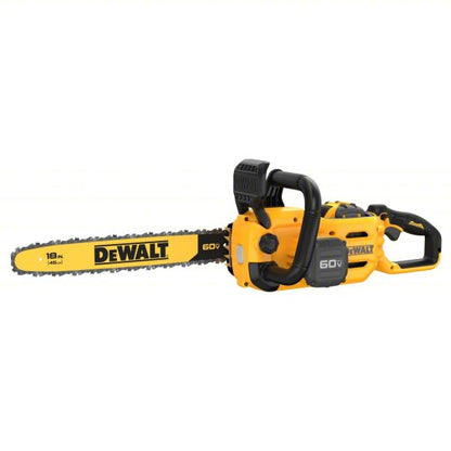 Battery-Powered Chainsaw Kit: 18 in Bar Lg, Rear Handle, Auto Chain Oiler, 60 V, 40.9 cc
