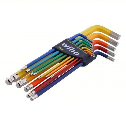 11 - 15 Pieces, L, SAE, Long, 13 Pieces, Holder, Satin Chrome, 13 Tips