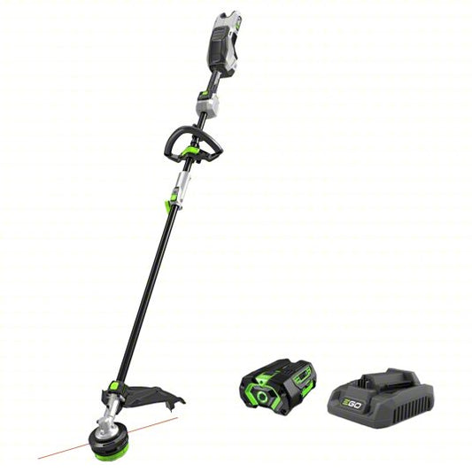 Battery-Powered Power Head Kit: 16 in Cutting Wd, Straight Shaft, 43 in Shaft Lg, 4.0 Ah, Tool