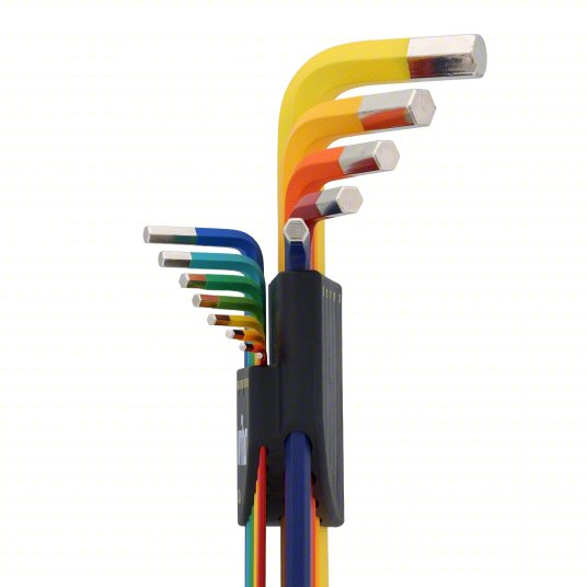 11 - 15 Pieces, L, SAE, Long, 13 Pieces, Holder, Satin Chrome, 13 Tips