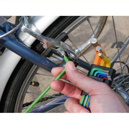 11 - 15 Pieces, L, SAE, Long, 13 Pieces, Holder, Satin Chrome, 13 Tips