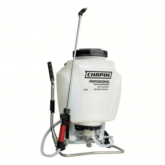 Backpack Sprayer: For Lawn, Garden and Agriculture, Mix-in-Tank, 4 gal Tank Capacity