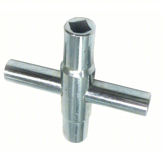1/4 in Size, Cross, 3 in Overall Lg, Alloy Steel